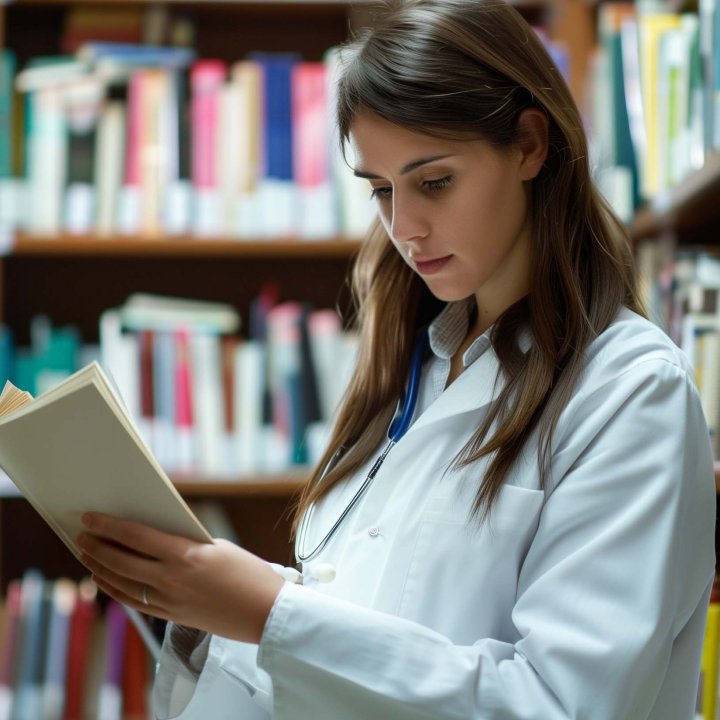 Physician Doctor Book Library