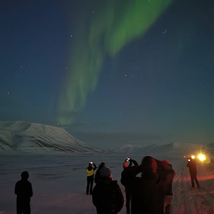 Svalbard Northern Lights Aurora Borealis