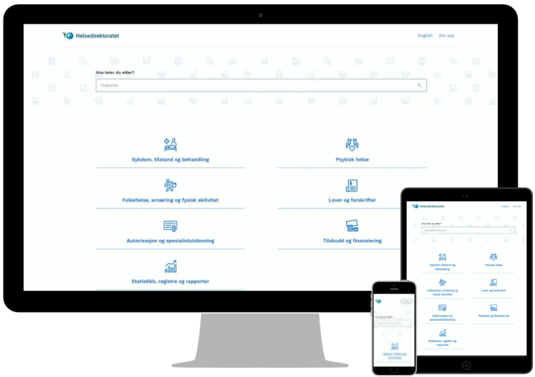 Helsedirektoratet Mockup.png
