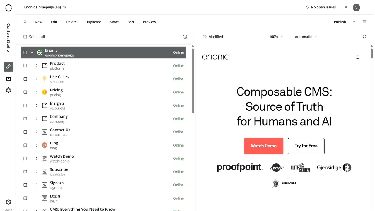 Content Studio Search