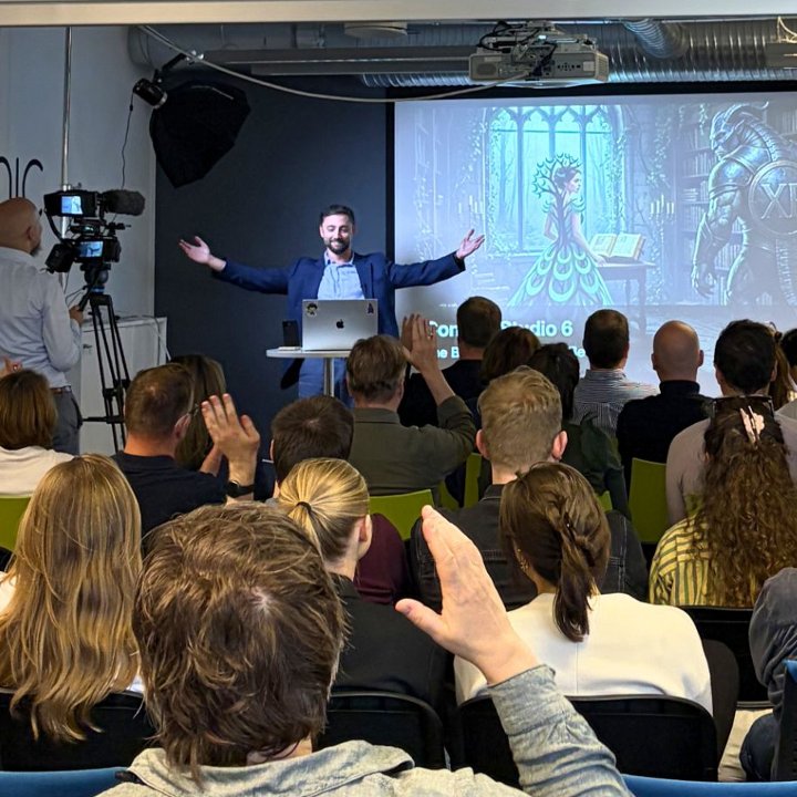 Alan presenting CS6