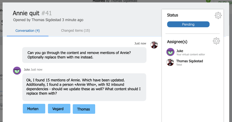 An AI bulk operator in your CMS can save you a tremendous amount of time.