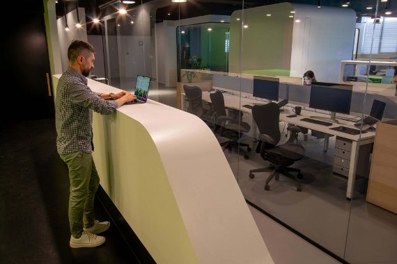 Developer Man Office Team